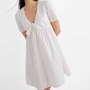 Madewell Mini Dress Front Tie